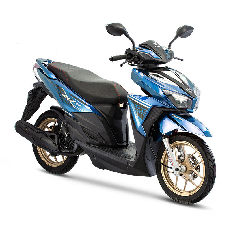 دراجة نارية سكوتر بسعة 150cc ذئبX- بأجهزة ميكانيكية بإضاءة باردة