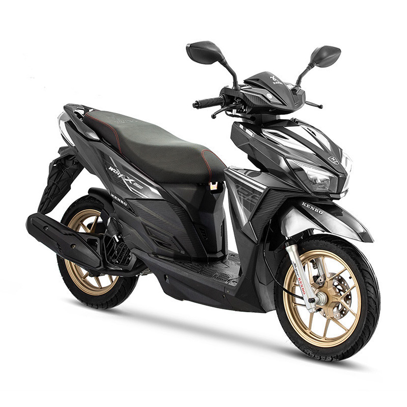 دراجة نارية سكوتر بسعة 150cc ذئبX- بأجهزة ميكانيكية بإضاءة باردة