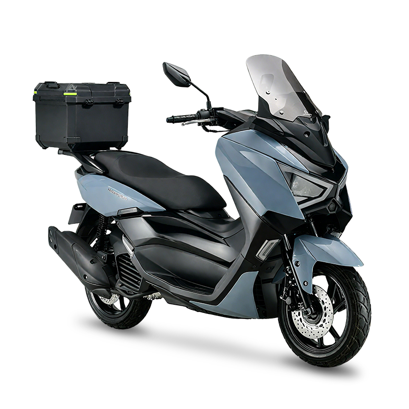 دراجة نارية سكوتر Z-Max 170cc مع زجاج أمامي مرتفع ومقاعد مجزأة